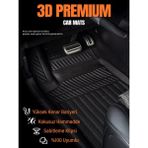 Rich Oto Paspas Chevrolet Cruze 3D Havuzlu Paspas 2008-2019 Arası Modeller Kokusuz - Siyah