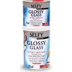 Rich Selfy Decor Glossy Glass Sıvı Cam Vernik Anti-Scratch Özelliği ile 1000+500 gr