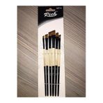Rich Set-4 Yan Kesik Fırça Seti 6'lı