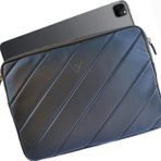 RİCH SMİTH ® GERÇEK DERİ 13" LAPTOP VE A4 EVRAK EL ÇANTASI CLUTCH / 6218 LACİVERT (ŞERİT KUZU)