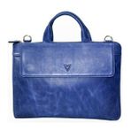 RİCH SMİTH ® GERÇEK DERİ LAPTOP ASKILI EVRAK ÇANTASI / 9517 LACİVERT (DUMANLI