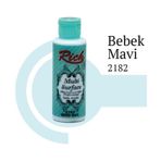 Rich Surface 2182 Bebek Mavi 120 ml Akrilik Boya