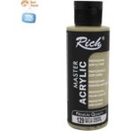 Rich Sütlü Kahve Boya Akrilik 120CC Master N:129 Yoğun Pigment ve Üstüm Kapatıcılık