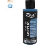 Rich Turkuaz Boya Akrilik 120CC Master N:190 Yoğun Pigment ve Üstüm Kapatıcılık
