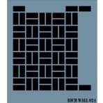 Rich WALL-024 50x70 cm Duvar Stencil Boyama Şablonu