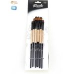 Rich Yeni Seri 6 Lı Kedi Dili Set 6 Adet Fırça (2,4,6,8,10,12 Numara)