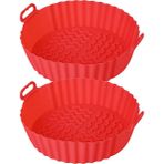 Richard Silikon Hava Fritöz Gömlekleri, Hava Fritöz Silikon Tencere Sepeti, Yeniden Kullanılabilir Hava Fritöz Aksesuarları Pişirme Parşömen Kağıdı (Yurt Dışından) - Süpürge Yedek Ek