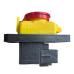 Richeyty CK5 AC250V 4 Pinli Start Stop No Volt Release Push Button Switch Ağaç İşleme ve Metal İşleme Makineleri için Ortak