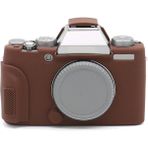 Richwell Fujifilm Fuji X-T100 Için Yumuşak Silikon Tpu Tam Kapak - Kahve (Yurt Dışından) - Kahverengi