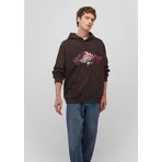 Rick and Morty Baskılı Kahverengi Sweatshirt 0S10293-88615 Kahverengi-88615 S
