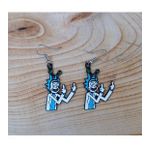 Rick Renkli Unisex Metal Küpe PYTKKUPE201
