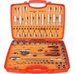 Rico 006-RC1011 110PC 1/2” & 1/4” 6 Köşe Lokma Takımı - Gri