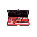 Rico 006-RC1017 15 Parça 1/4 Uzatmalı Cırcırlı 4-13 mm Lokma Takımı