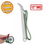 Rico 013-Kk1118 Kayisli Kemerli Filtre Anahtari 12" Araba Mazot Yag Filtre Sokme Sikma