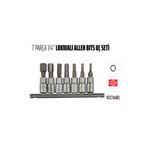 Rico 7 Parça 1/4” Lokmalı Allen Bits Uç Seti