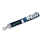 Rico Industries NBA Basketbol Minnesota Timberwolves Bilek İpi Anahtarlık, Sevimli Bileklik Kayışı Anahtarlık Tutucu Kadın Erkek Araba Anahtarları Kimlik Rozetleri Kart Cüzdan Telefon Kamera