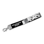 Rico Industries NBA Basketbol San Antonio Spurs Bilek İpi Anahtarlık, Sevimli Bileklik Kayışı Anahtarlık Tutucu Kadın Erkek Araba Anahtarları Kimlik Rozetleri Kart Cüzdan Telefon Kamera