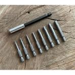 Rico Mıknatıslı Alyan Seti 10cm Bits Uzatma Alyan Uç Takımı 1,5mm 9pcs