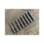 Rico Mıknatıslı Alyan Seti Bits Alyan Uç Takımı 1,5mm Den 6mm Kadar 8pcs - Gri - 50mm