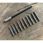 Rico Mıknatıslı Tork Uç Seti 15cm Bits Uzatma Tork Uç Takımı T6 T40 11pcs