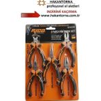 Rico Mini Pense Seti Kargaburun Yan Keski Pense 5 Pcs