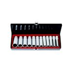 Rico RC1212SD 1/2 inç 12PCS 6 Köşe Uzun Lokma Seti Takımı