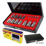 Rico RC9018 Torx 1/2"- 1/4" Lokma Set Takımı Çantalı 18 Parça