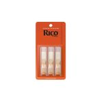 Rico Rıa0320 Orange Box Soprano Saksafon Kamışı No: 2.0 (Başlangıç/Eğitim) - 3'Lü Paket | Standart Kesim, Kolay Çalım Ve Ekonomik Deneme Paketi