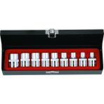 Rico Rico 9 Parça 1/2 Torx Lokma Takımı Seti E (Dişi) - Gri