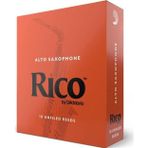 Rico RJA1025 Orange Box Alto Saksafon Kamışı No: 2.5 (Orta Seviye/Eğitim) - 10'lu Paket | Standart Kesim, Kolay Çalım ve