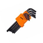 RICO Torx Allen Anahtar Takımı Uzun 9 Parça
