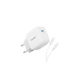 Ricomm 20 W GAN USB-C QC4.0 PD Hızlı Şarj Cihazı+2 mt Type-C 60 W Şarj Kablosu