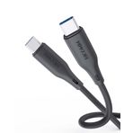 RICOMM USB C - USB C Kablosu, Tip C Şarj Kablosu 60W, 4 ft, Siyah