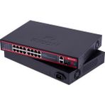 Ricon RSB163GEP+U 16 Port-Gigabit Power Over Ethernet Unmanaged Switch