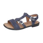 RICOSTA Kız çocuk kayışlı sandalet, Kalja çocuk sandaleti, WMS: Orta, Mavi 170, 37 EU