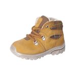 RICOSTA Kız ve erkek çocuk çizmesi DESSE, çocuk yürümeyi öğrenme ayakkabısı, genişlik: orta, bol astar, Sympatex, Hardal Çikolata 760, 24 EU