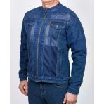 Rıder Denım Efil Mavi Erkek Motosiklet Mont