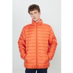Riders by Lee Regular Fit Normal Kesim Dik Yaka Erkek Fermuarlı Turuncu Şişme Mont