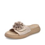 Rieker Kadın klasik sandalet V1562, kadın sandaleti, Bej 62, 37 EU