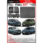 Rifter Berlingo Combo Doblo Bagaj Havuzu 4.5d Havuzlu Paspas Seti 2019 2020 2021 2022 2023 2024 2025 - Siyah
