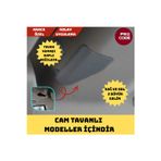Rifter-Berlingo-Proace-Doblo Cam Tavanlı Ara Bölme Demiri Kapak 2 Adet Tavan kumaşı kaplı değildir