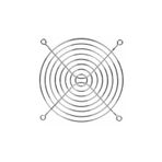 RigBu Kare Fan Teli 120x120mm