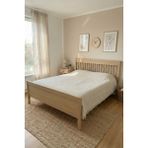Rikka Home Çift Kişilik Pike 200X230 cm – Pamuk Karışımlı, Çift Taraflı, Hafif & Nefes Alabilen Battaniye - Ekru - Bej