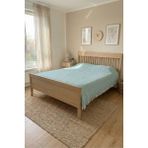 Rikka Home Çift Kişilik Pike 200X230 cm – Pamuk Karışımlı, Çift Taraflı, Hafif & Nefes Alabilen Battaniye - Turkuaz