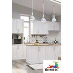 Rimafol Mat Beyaz Mobilya Dolap Tezgah Kaplama Folyosu 52CMX3M - 52 x 300 cm