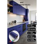 RİMAFOL MAT GECE MAVİSİ MOBİLYA DOLAP KAPLAMA FOLYOSU 61 CM X 3 METRE