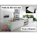 Rimafol Mutfak Tezgah Mobilya ve Beyaz Eşya Folyosu Kaplama Parlak Beyaz 76CMX10METRE - 76 x 1000 cm
