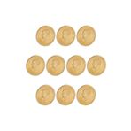 Rimagold 10 Adet Yeni Tarihli Ata Yarım Altın Set