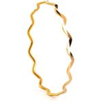 RimaGold 22 Ayar 10 Gram Ajda Dalgalı Bilezik - 5,8