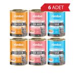 Rimba Sos İçinde Karışık Çeşitli 6x400 gr Kedi Konservesi